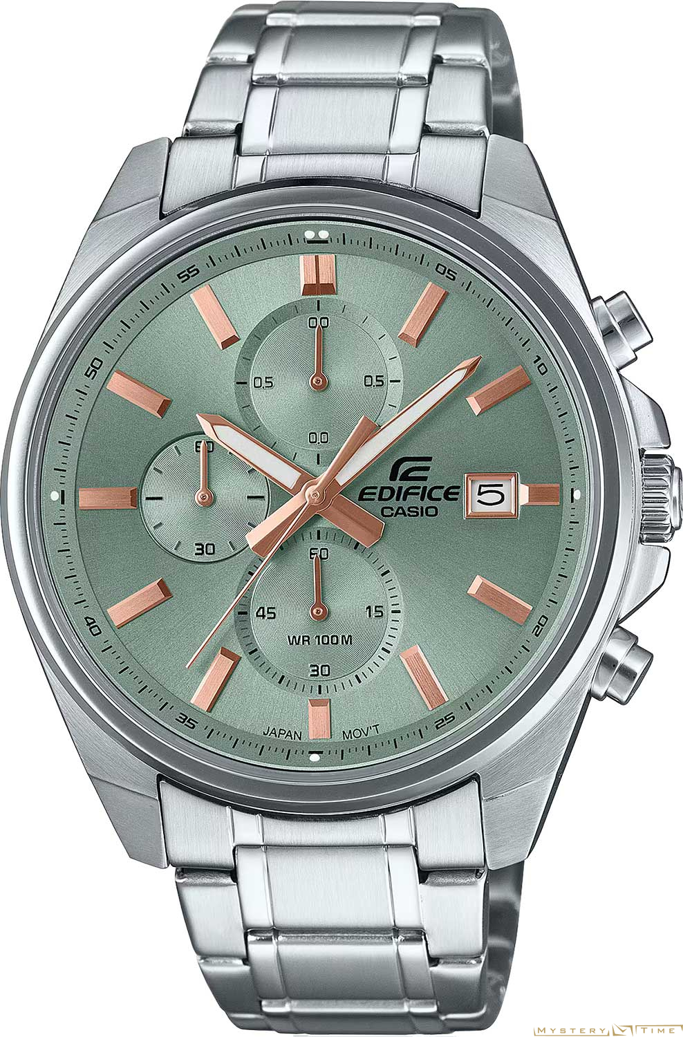 Часы японские наручные мужские кварцевые на браслете Casio EFV-610DE-3A